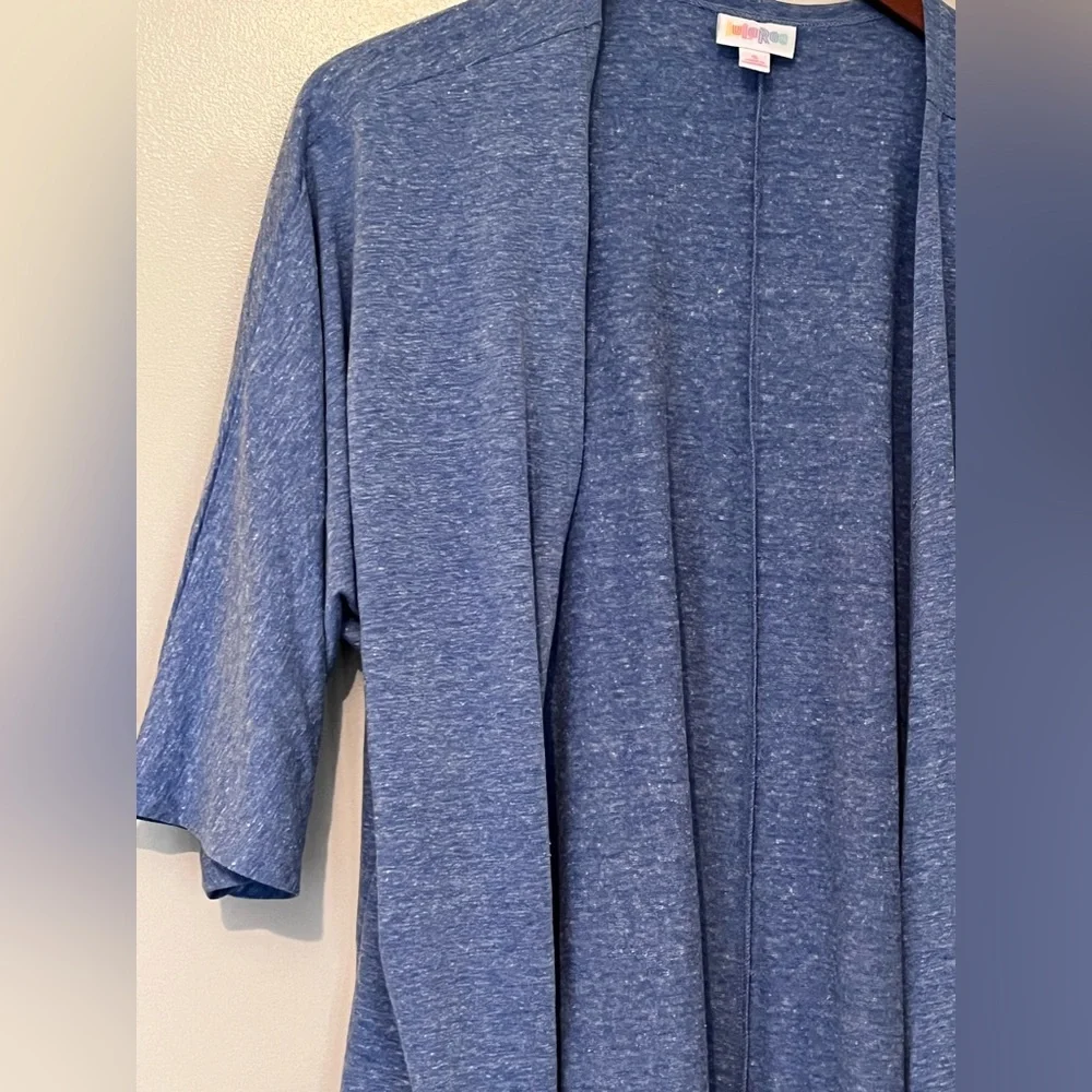 LuLaRoe Blue Open Front Cardigan - Small 💙 NWT - Picture 3 of 9